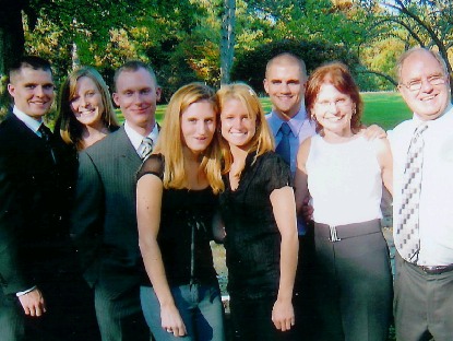Family outside