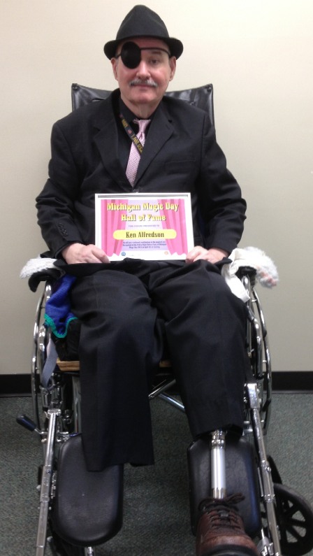 Ken in his chair