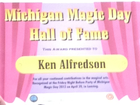 Ken's Award